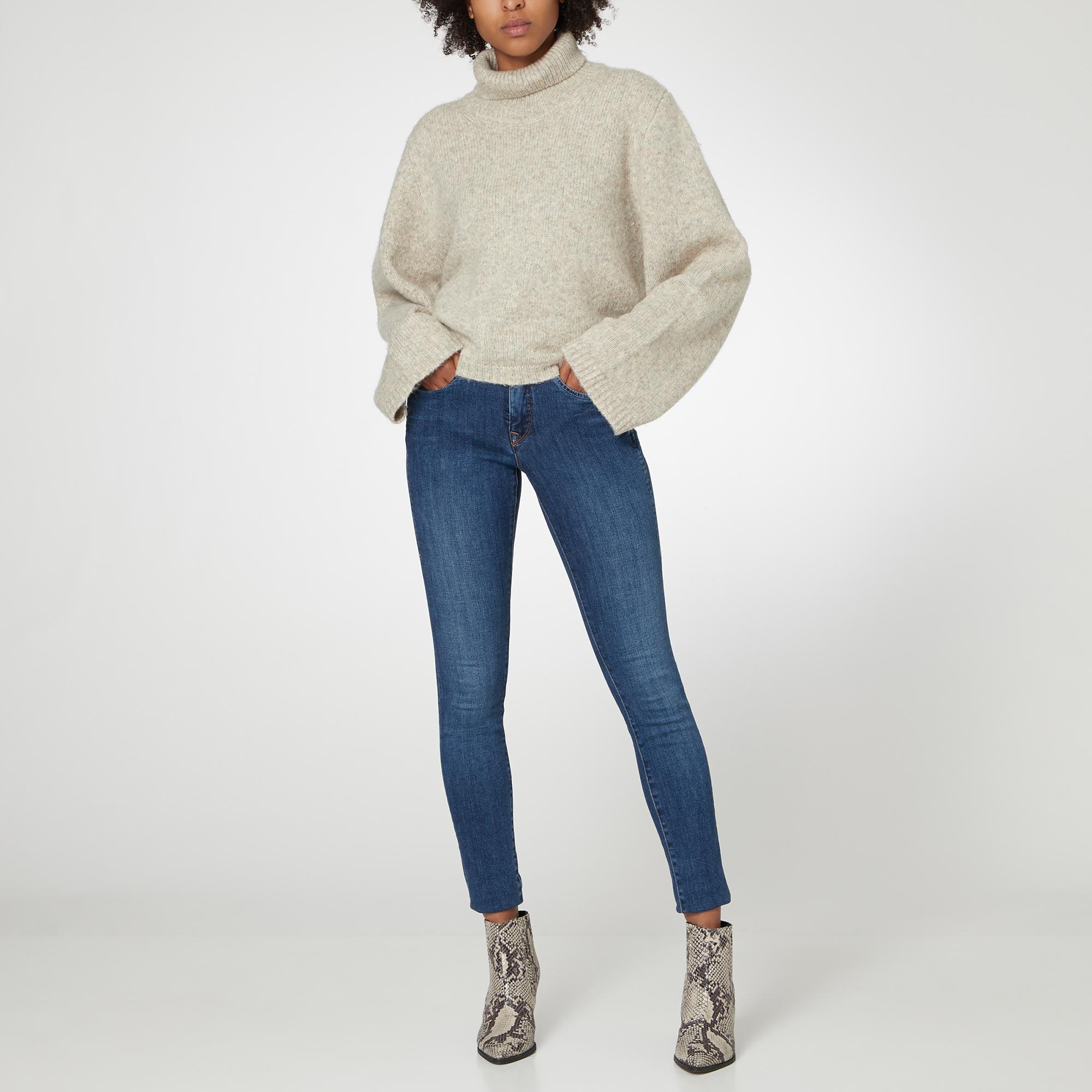 Secret Skinny High-Rise Cropped Jeans